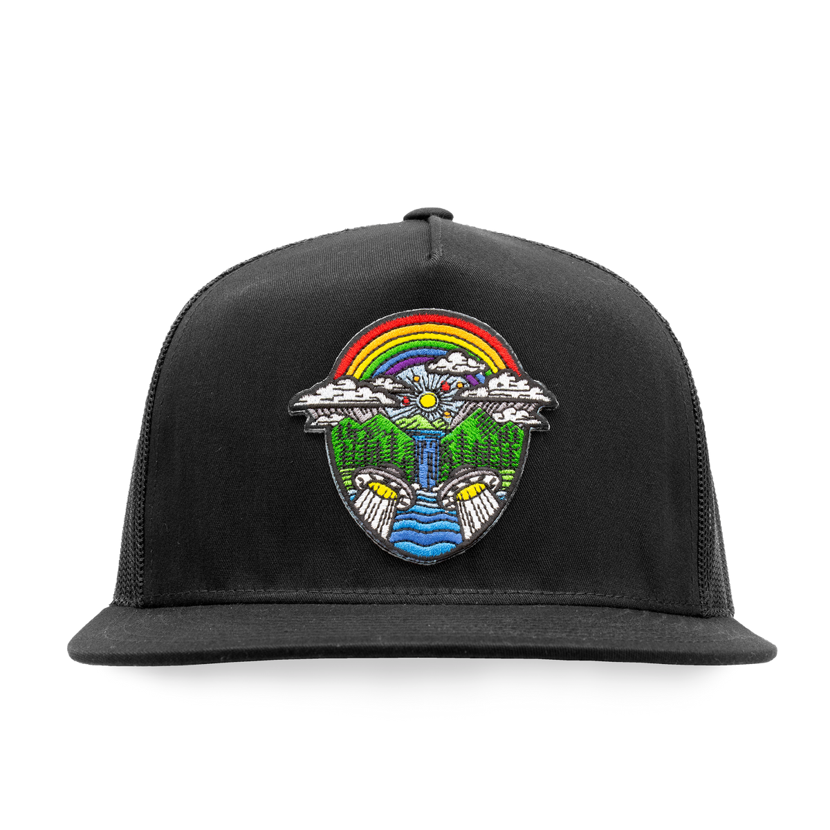 超激安新品 nickgear ribbon cap BLACK (Rainbow) - vitamedic.ind.br